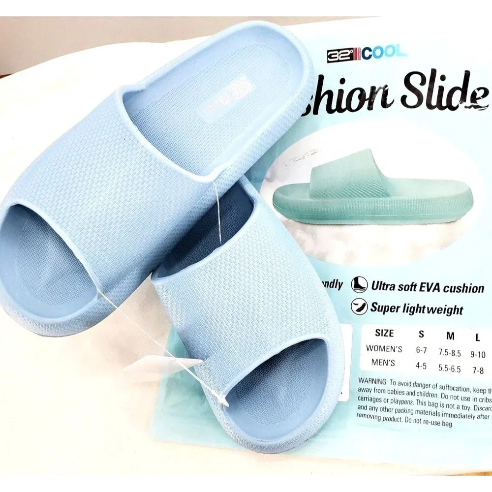 32 Degrees 8 M Sandals Cushion Slide-on Outdoor Waterproof Shoe College Shower